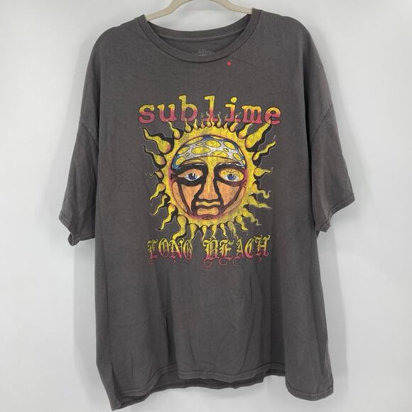 Sublime | Shirts | Sublime Long Beach Graphic Short Sleeve Tee Mens 3x ...